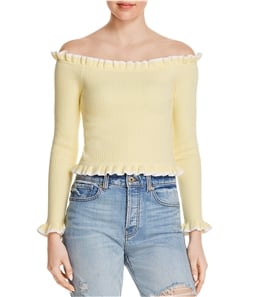 Parker Womens Off the Shoulder Knit Sweater