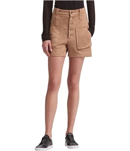DKNY Womens Faux Suede Casual Walking Shorts