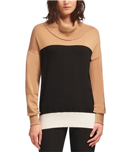 DKNY Womens Colorblock Pullover Sweater