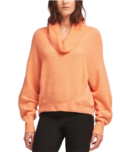 DKNY Womens Ribbed Pullover Sweater