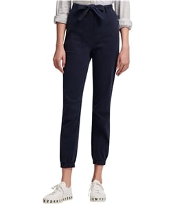 DKNY Womens Belted Pull On Casual Jogger Pants