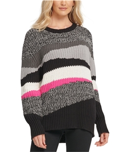 DKNY Womens Multi-Color Pullover Sweater