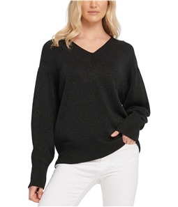 DKNY Womens Shimmer Pullover Sweater