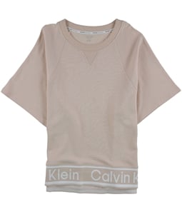 Calvin Klein Womens Logo Basic T-Shirt