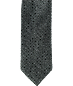 Sean John Mens Perforated Velvet Self-tied Necktie