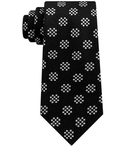 Sean John Mens Sharp Dot Self-tied Necktie
