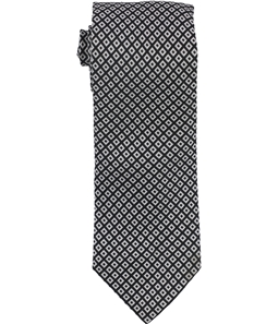 Sean John Mens Stacked Square Self-tied Necktie
