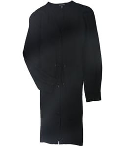 Eileen Fisher Womens Drawstring Waist Shirt Dress