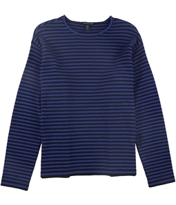Eileen Fisher Womens Striped Pullover Sweater