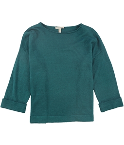 Eileen Fisher Womens Linen Pullover Sweater
