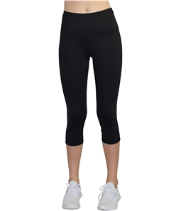Reebok Womens Align High Rise Capri Compression Athletic Pants