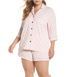 P.J. Salvage Womens Floral Button Down Pajama Shirt