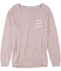P.J. Salvage Womens Yes Way Rose Pajama Sweatshirt Top