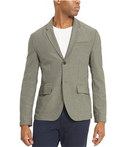 Kenneth Cole Mens Knit Two Button Blazer Jacket