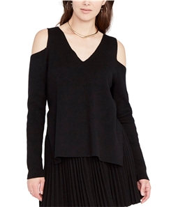 Rachel Roy Womens Cold-Shoulder Pullover Sweater