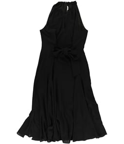 Rachel Roy Womens Claudette Tie-Front A-line Dress