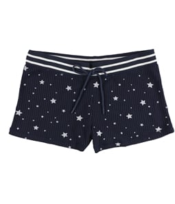 P.J. Salvage Womens Thermal Knit Stars Pajama Shorts