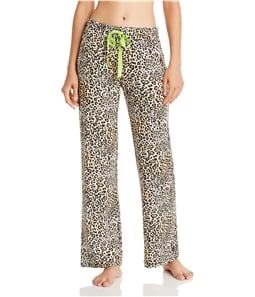 P.J. Salvage Womens Leopard Print Pajama Lounge Pants
