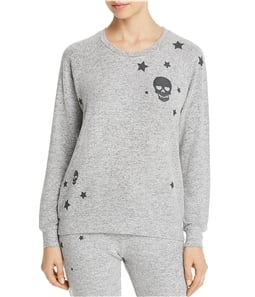 P.J. Salvage Womens Skulls and Stars Pajama Sweater