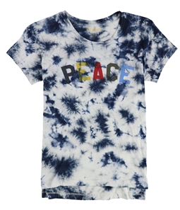 P.J. Salvage Womens Tye-Dye Peace Pajama Sleep T-shirt