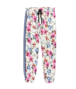 P.J. Salvage Womens Floral Print Pajama Jogger Pants