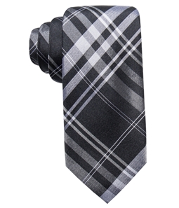 Ryan Seacrest Mens Plaid Silk Self-tied Necktie