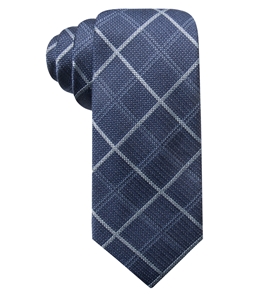 Ryan Seacrest Mens Parga Plaid Self-tied Necktie