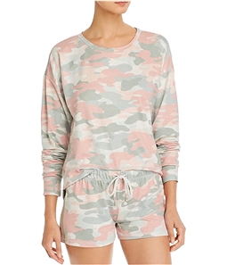 P.J. Salvage Womens Camo Pajama Sleep T-shirt