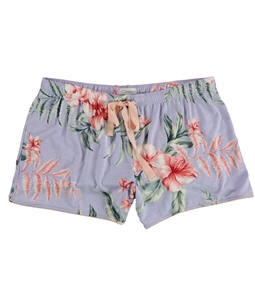 P.J. Salvage Womens Flowers,Leaves, Branches Pajama Shorts