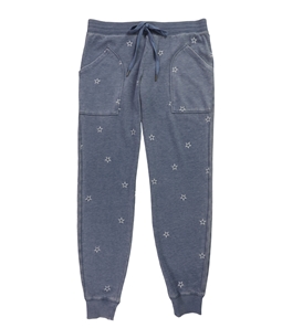 P.J. Salvage Womens Emboridered Stars Pajama Jogger Pants