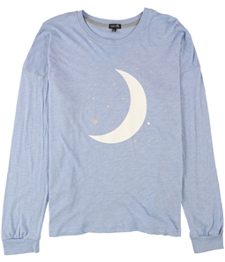 Cozy Zoe Womens Moon And Stars Pajama Sleep T-shirt