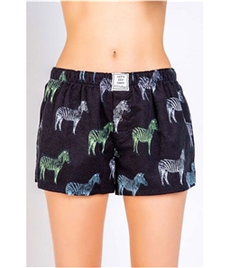 P.J. Salvage Womens Zebras Pajama Shorts