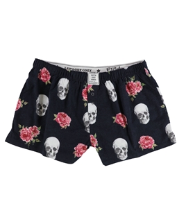 P.J. Salvage Womens Skulls & Roses Pajama Shorts