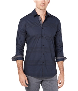 Ryan Seacrest Mens Woven Button Up Shirt