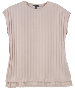 Eileen Fisher Womens Textured Basic T-Shirt