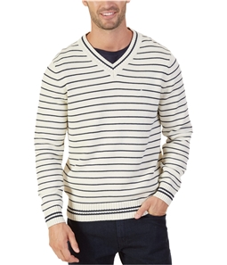Nautica Mens Striped Pullover Sweater