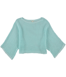 Eileen Fisher Womens Fringe Pullover Sweater