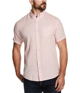 Weatherproof Mens Solid Button Up Shirt