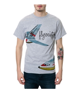 Fly Society Mens The Day Tripper Graphic T-Shirt