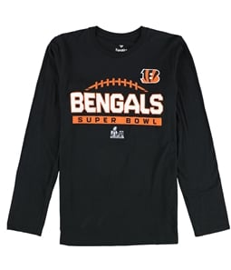 G-III Sports Mens Bengals Super Bowl Graphic T-Shirt