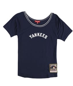 Mitchell & Ness Womens New York Yankees Graphic T-Shirt