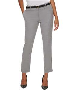Calvin Klein Womens 2-Tone Casual Trouser Pants