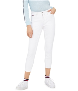 Tommy Hilfiger Womens Skinny Cropped Jeans