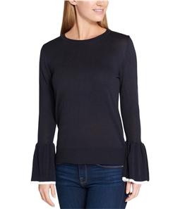 Tommy Hilfiger Womens Tipped Bell Knit Sweater