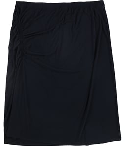Tommy Hilfiger Womens Side Ruched Midi Skirt