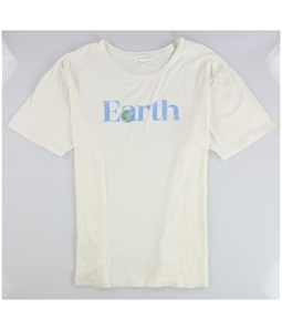 Treasure & Bond Womens Earth Graphic T-Shirt