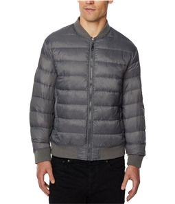 32 Degrees Mens Packable Down Bomber Jacket