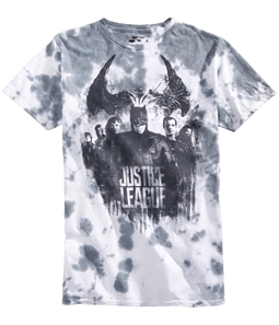 Justice League Mens Tie-Dye Graphic T-Shirt
