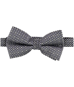 Tags Weekly Mens Textured Check Self-tied Bow Tie