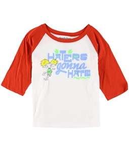 Love Tribe Womens Haters Graphic T-Shirt